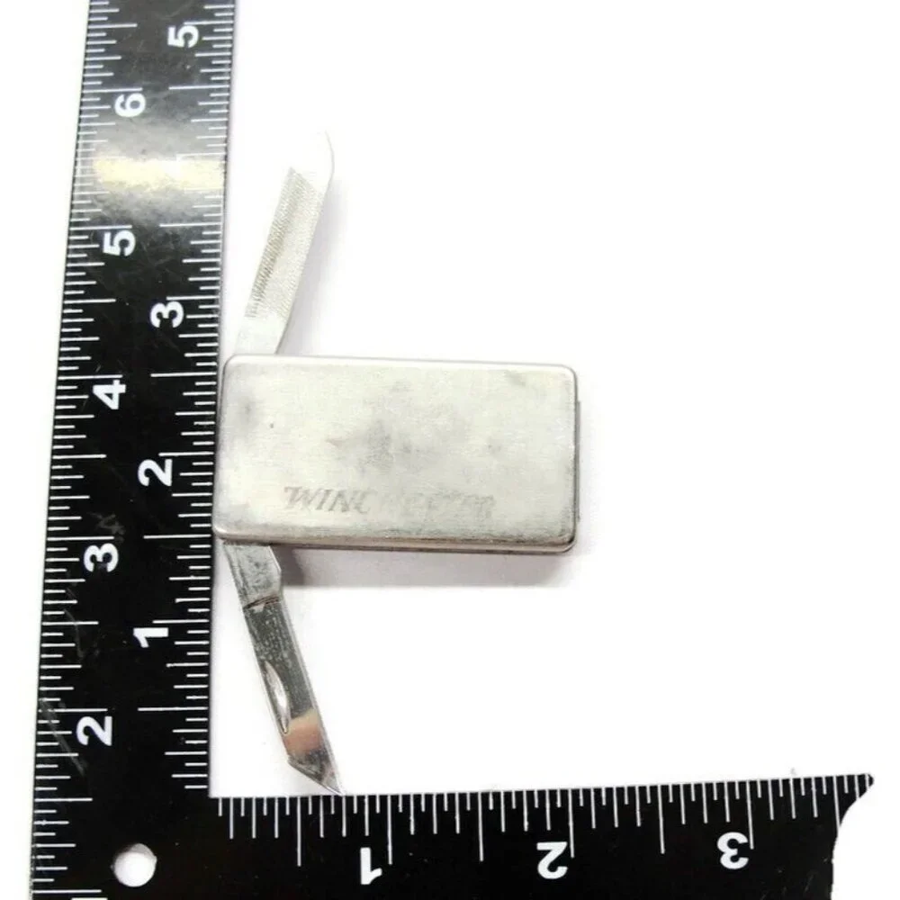 Winchester Money Clip Multi Tool Stainless Steel Wallet Credit Card Cash